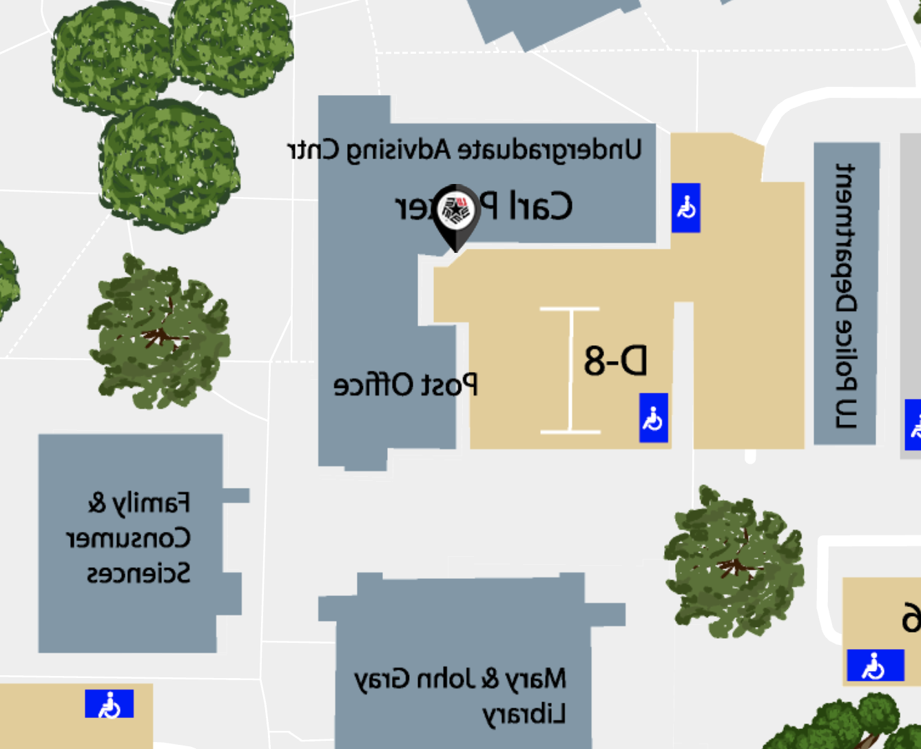 undergraduate advising map